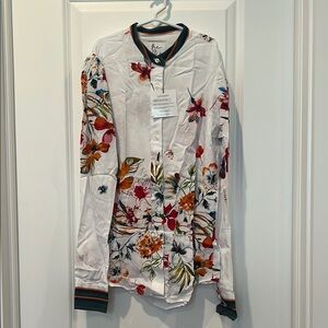 The Shirt by Rochelle Behrens Floral Shirt
